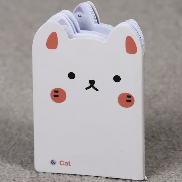 دفترچه یادداشت حیوانات بانمک (گربه سفید،کد 12011)