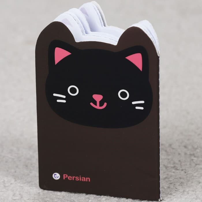 دفترچه یادداشت حیوانات بانمک (گربه سیاه،کد 12016)