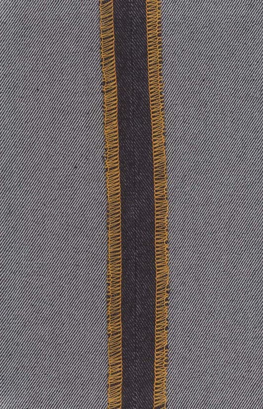 دفتر یادداشت خط دار پارچه ای زیگزاگ (مشکی)