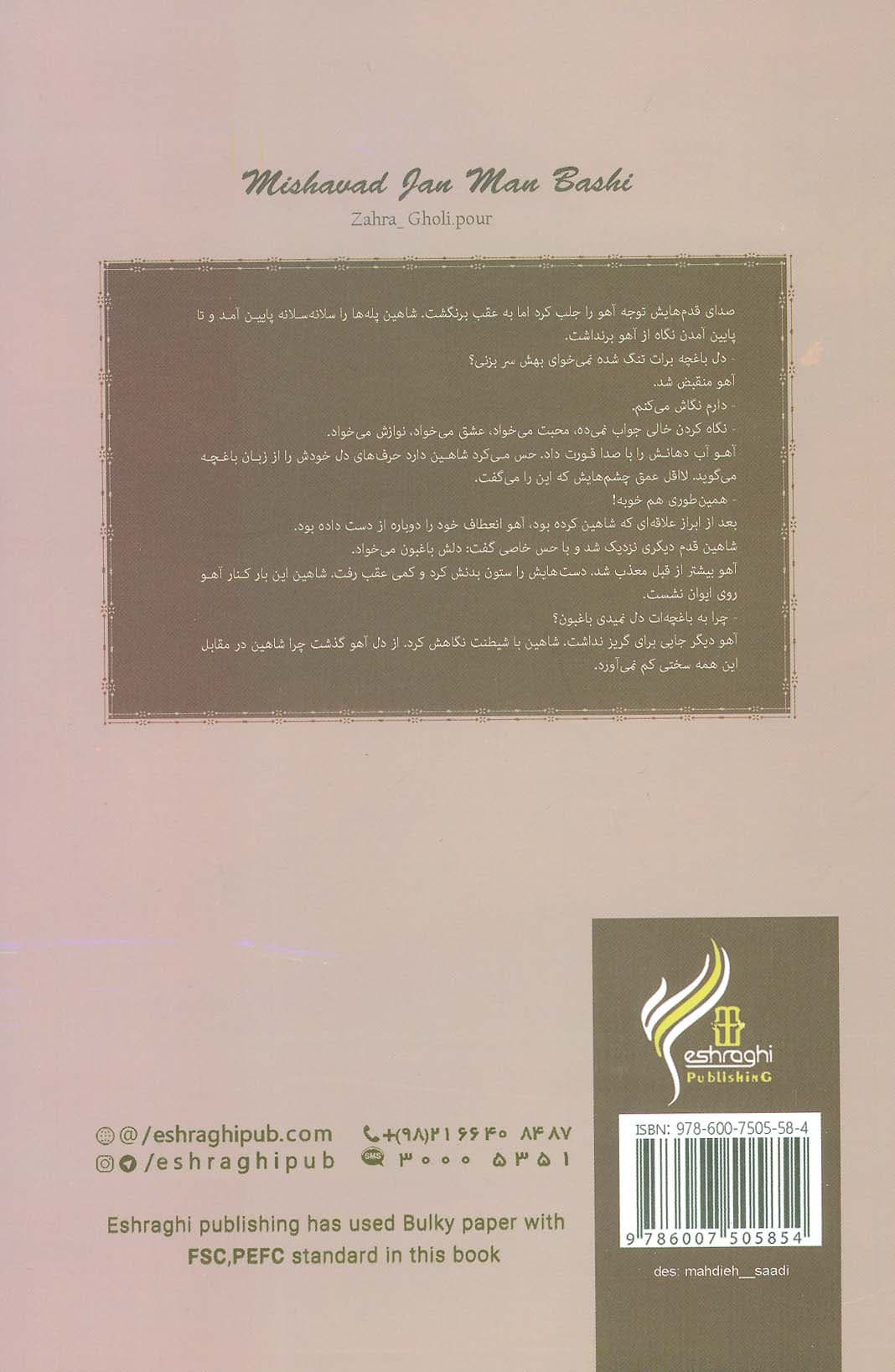 می شود جان من باشی