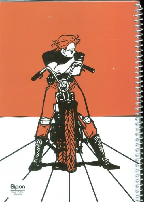 دفتر خط دار کلاسیک 60 برگ (8طرح،کد 224)،(سیمی)