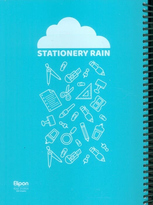 دفتر خط دار موضوعی 100 برگ (4طرح،کد 813)،(سیمی)