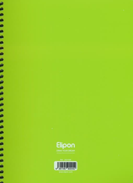 دفتر خط دار موضوعی 200 برگ (4طرح،کد 250)،(سیمی)