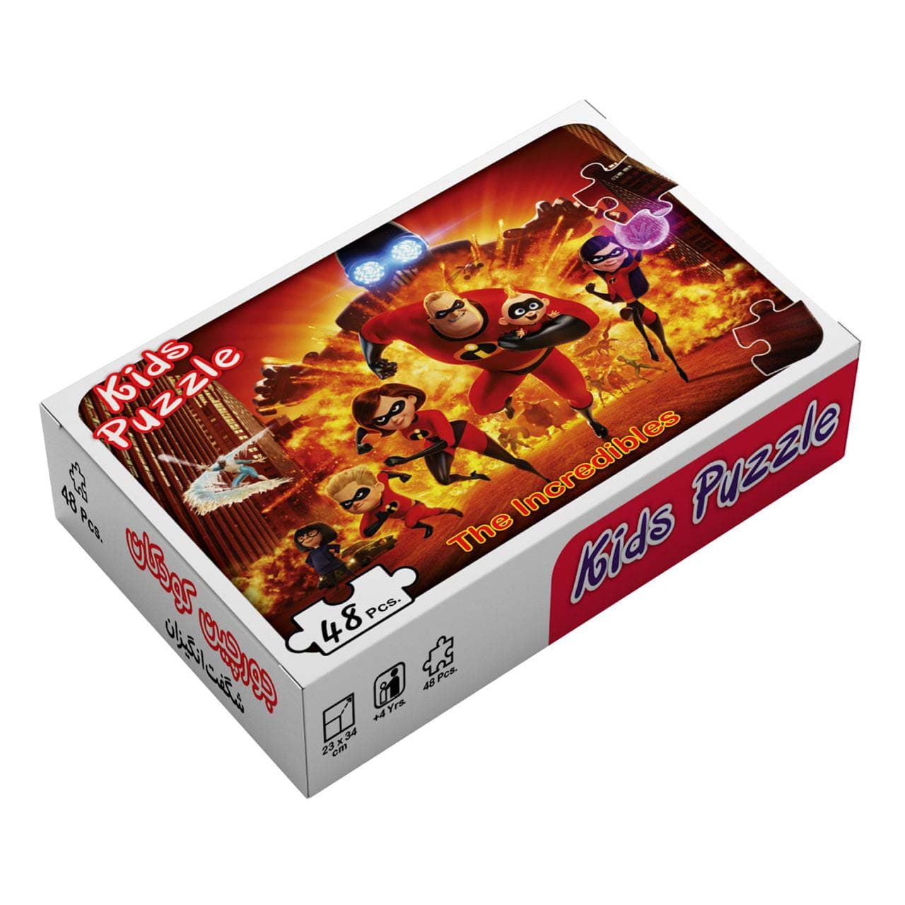 بسته پازل شگفت انگیزان (48تکه،باجعبه)