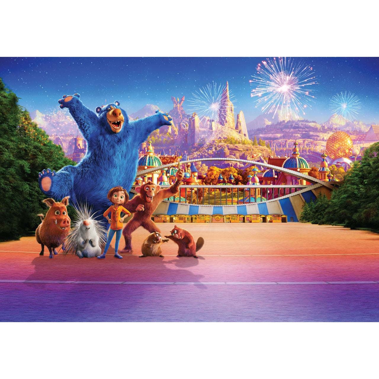 بسته پازل پارک شگفت انگیز (48تکه،باجعبه)