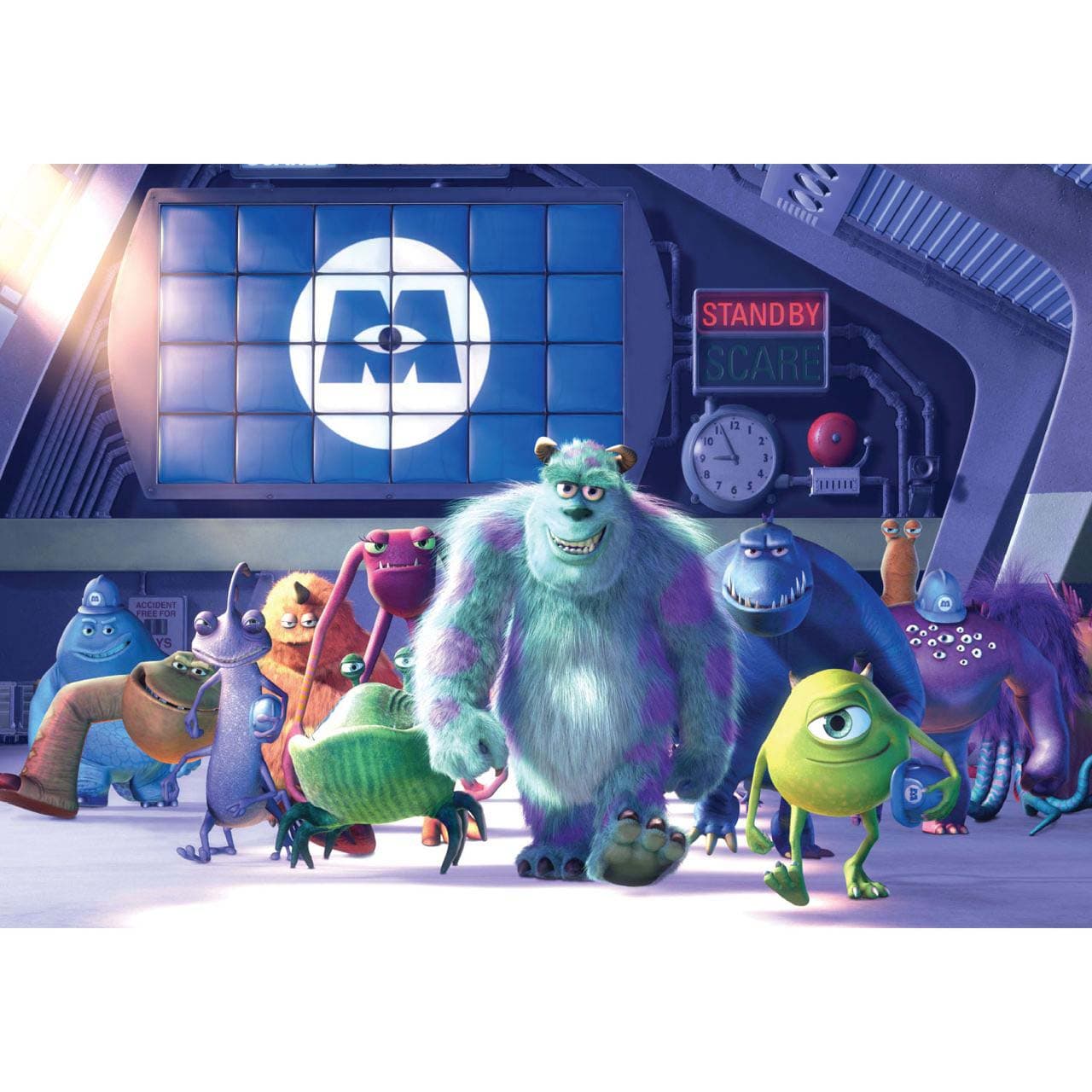 بسته پازل شرکت هیولاها (48تکه،باجعبه)