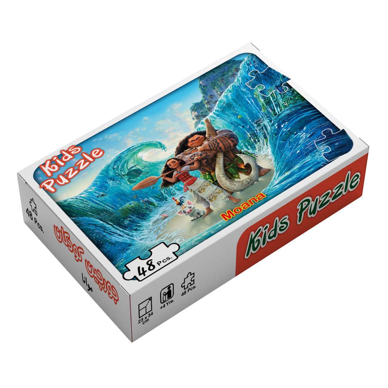 بسته پازل موانا (48تکه،باجعبه)