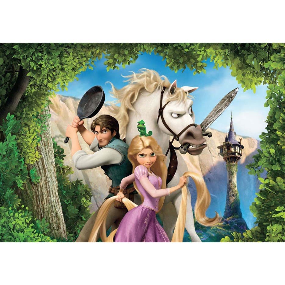 بسته پازل راپونزل (48تکه،باجعبه)