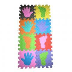 پازل فومی کفپوش تاتامی استپ دست و پا 23/5*23/5 (1سانتی)،(8تکه)