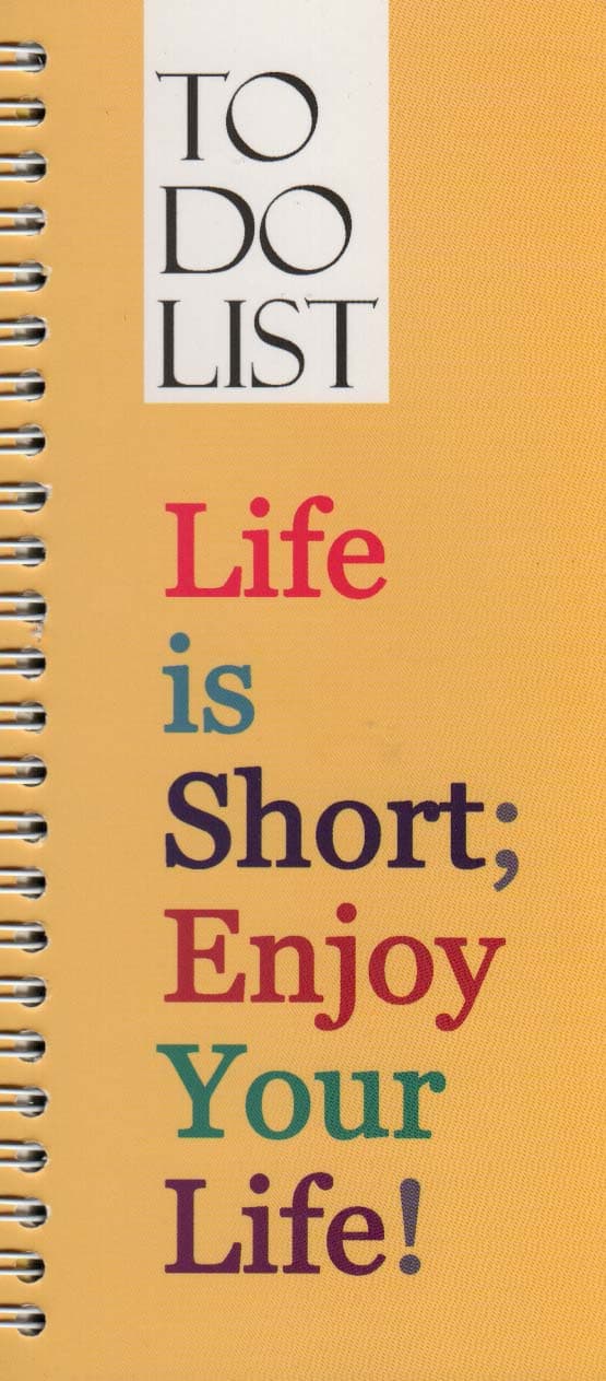 دفتر یادداشت خط دار لیست کارهای من (TO DO LIST،چند طرح)،(سیمی)