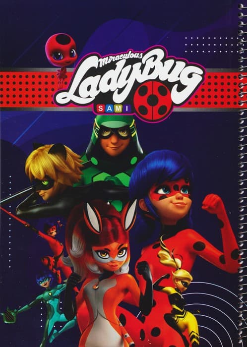 دفتر 40 برگ SAMI (کد BSA06)،(سیمی)