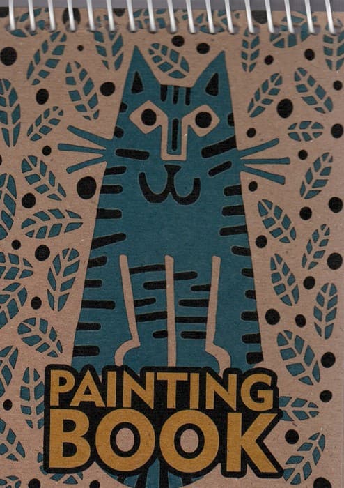 دفتر یادداشت بی خط (کد314)،(سیمی)