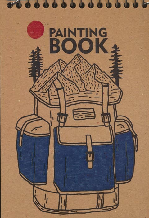 دفتر طراحی A6 (کد363)،(سیمی)