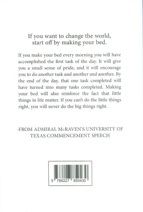 MAKE YOUR BED:تخت خوابت را مرتب کن (زبان اصلی،انگلیسی)