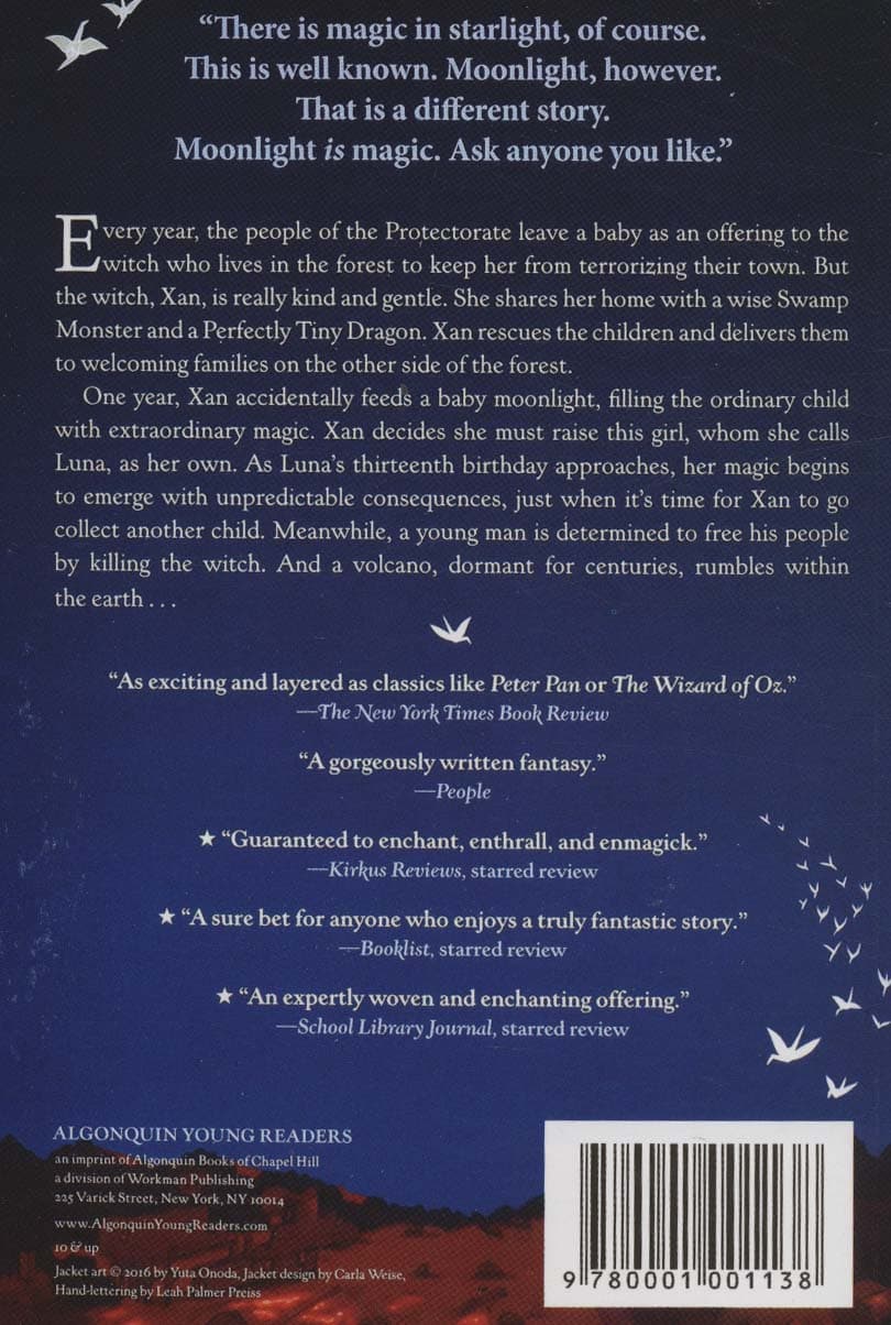 THE GIRL WHO DRANK THE MOON:دختری که ماه را نوشید (کمیک استریپ)،(زبان اصلی،انگلیسی)