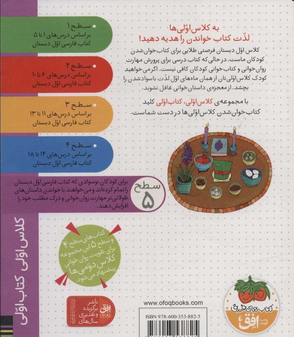 کلاس اولی،کتاب اولی:سطح 5 (عیدی عمو نوروز)