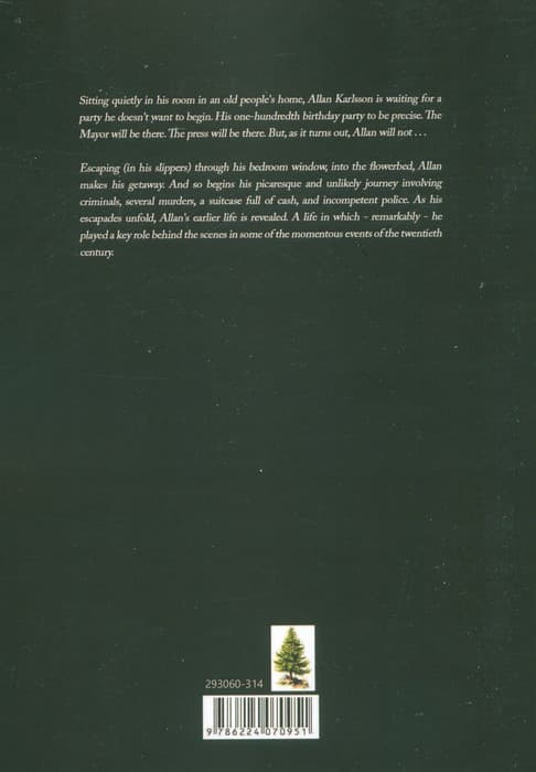 THE HUNDRED YEAR OLD MAN WHO CLIMBED OUT OF:پیرمرد 100 ساله ای که از  (زبان اصلی،انگلیسی)