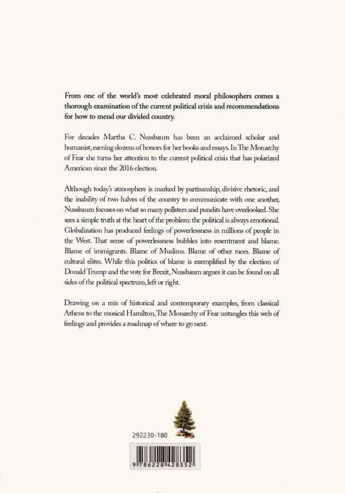 THE MONARCHY OF FEAR:سلطنت ترس (زبان اصلی،انگلیسی)