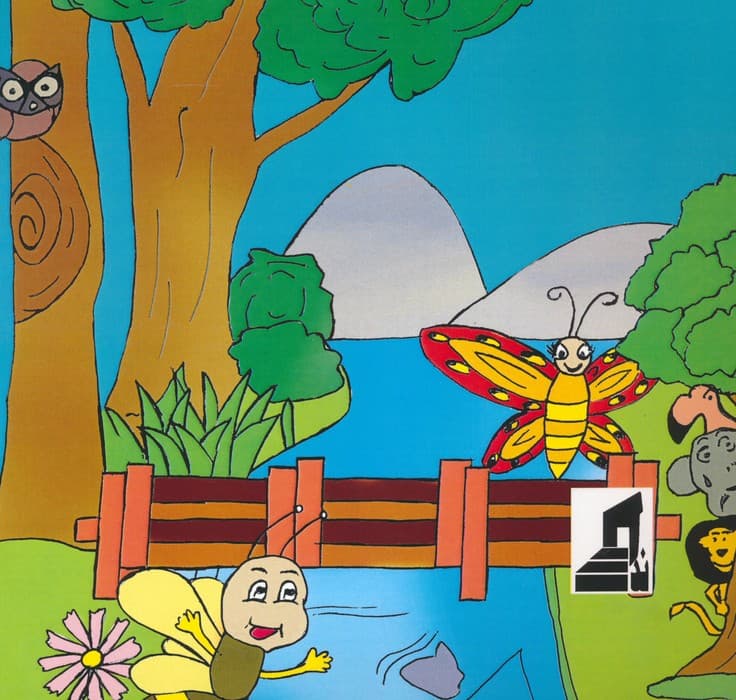 زنبور بازیگوش (2زبانه)