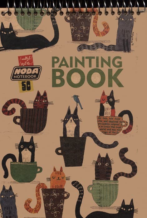 دفتر طراحی A5 (کد 408)،(سیمی)