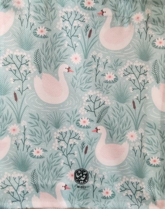 کیف پارچه ای قدیما 22*28 (چند طرح،کد M 603)،(کتابدار توس)