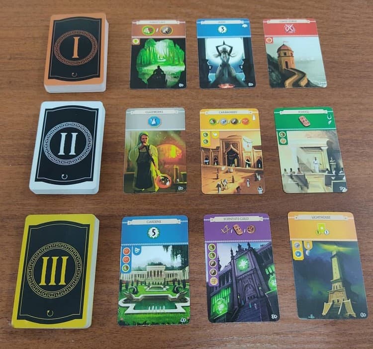 7 WONDERS:بسته بازی ایرانی استراتژیک عجایب هفتگانه (باجعبه)