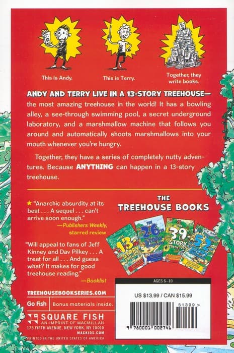 THE 13 STOREY TREEHOUSE:خانه درختی 13 طبقه (زبان اصلی،انگلیسی)