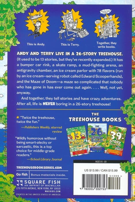 THE 26 STOREY TREEHOUSE:خانه درختی 26 طبقه (زبان اصلی،انگلیسی)