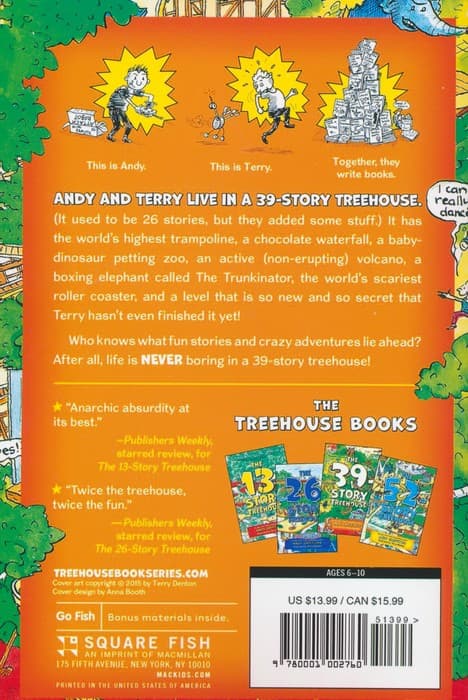 THE 39 STOREY TREEHOUSE:خانه درختی 39 طبقه (زبان اصلی،انگلیسی)