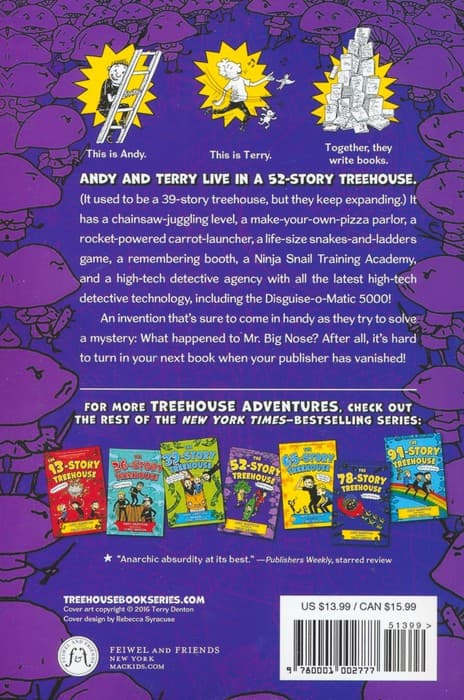 THE 52 STOREY TREEHOUSE:خانه درختی 52 طبقه (زبان اصلی،انگلیسی)