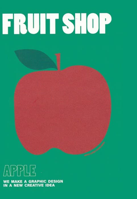 دفتر یادداشت بی خط (FRUIT SHOP)،(APPLE،کد 271)