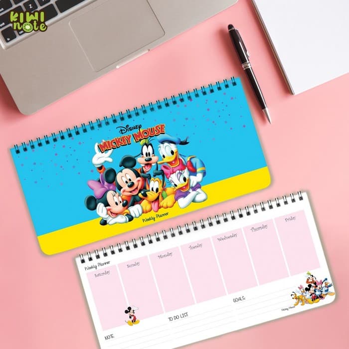 دفتر برنامه ریزی هفتگی (پلنر میکی موس)،(سیمی)