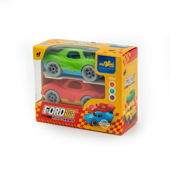 بسته اسباب بازی ماشین های فورد GT (2عددی،باجعبه)