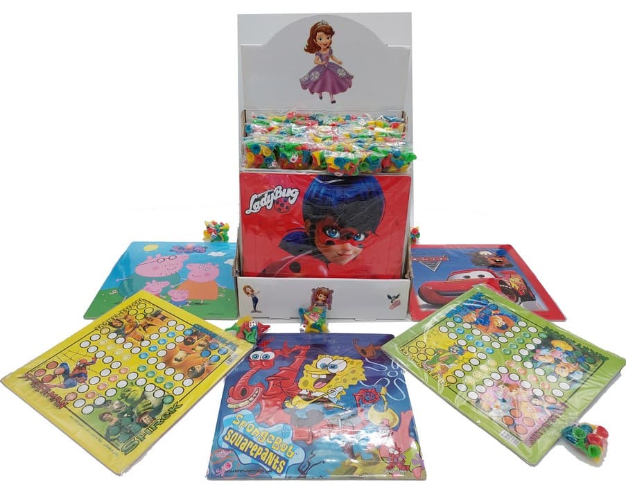 مجموعه پازل و منچ (همراه با استند)،(50عددی،گلاسه)