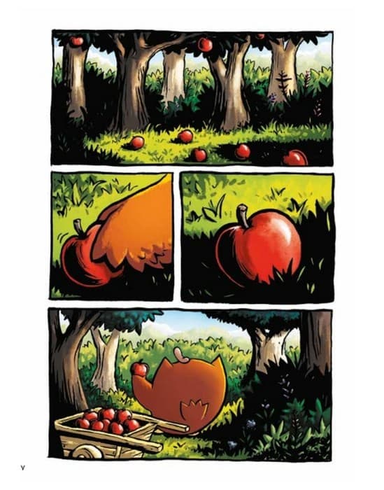 ماجراجویی های جغدک و کرمک 2 (فقط یک آبی کوچولو)،(کمیک استریپ)،(گلاسه)