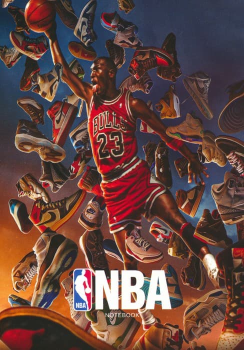 دفتر یادداشت خط دار  (NBA،کد 547)