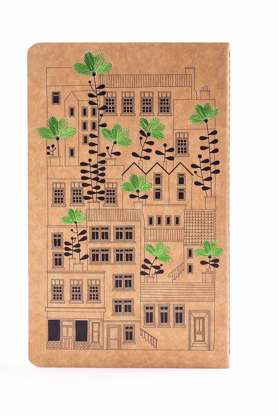 دفتر خط دار (طرح گلدوزی،کد 1)