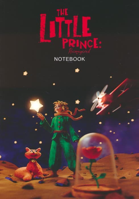 دفتر یادداشت خط دار شازده کوچولو (کد 045)