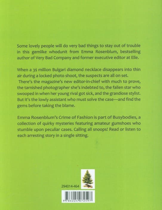 CRIME OF FASHION:جرم در دنیای فشن (زبان اصلی،انگلیسی)