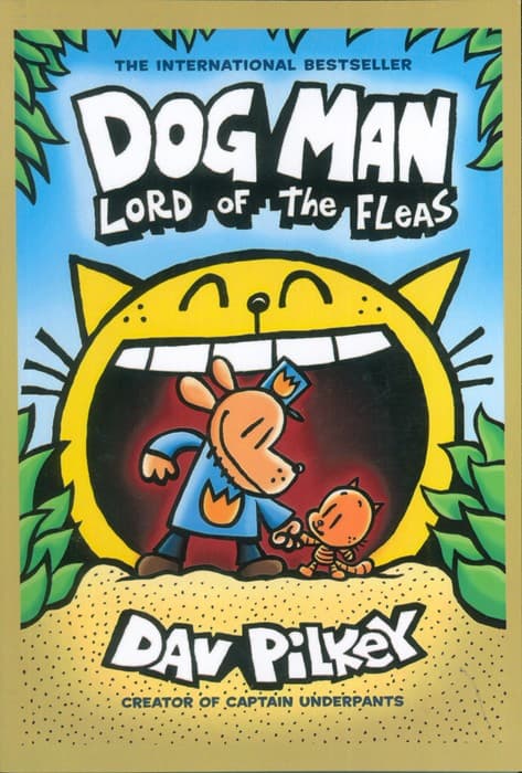 DOG MAN,LORD OF THE FLEAS:سرکار هاپو،ارباب شپش ها (زبان اصلی،انگلیسی)،(کمیک استریپ)