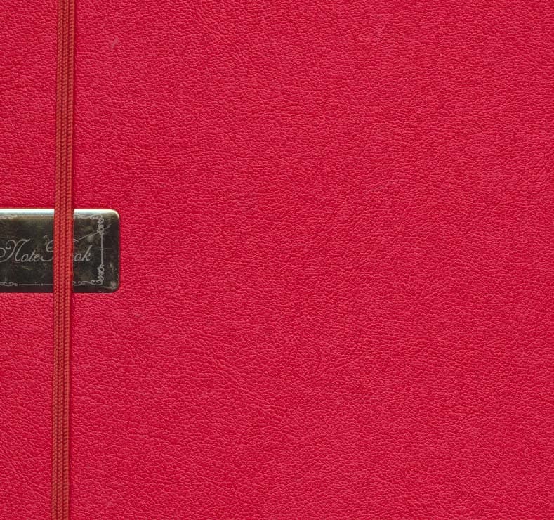 دفتر یادداشت خط دار (کد 00276)،(6رنگ،کشدار،چرم)