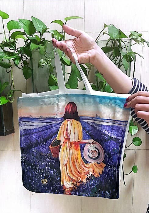 کیف پارچه ای 33*31/5 (کد KD-310)