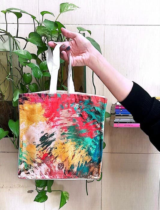 کیف پارچه ای 33*31/5 (کد KD-317)