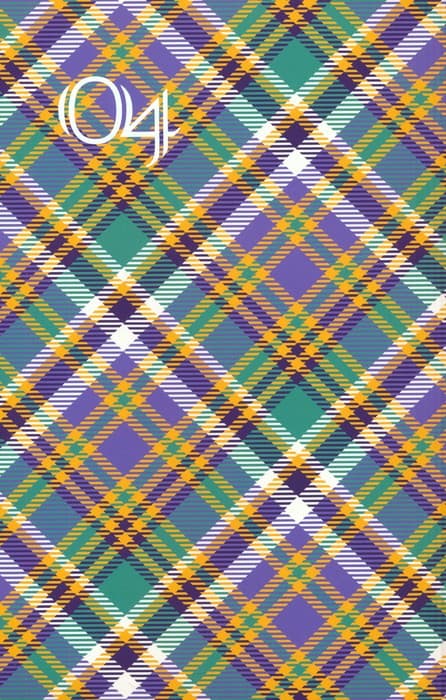 سالنامه 1404 دستیار تارتان (یک هفته در صفحه)،(چند طرح،کد B300)،(کشدار)