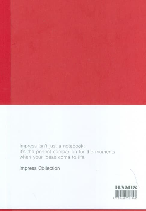 دفتر یادداشت ترکیبی:خط دار،نقطه ای،شطرنجی CARA (قرمز،کد 899)