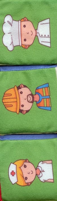 پازل پارچه ای مکعبی (3 عددی)