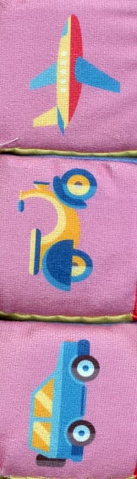 پازل پارچه ای مکعبی (3 عددی)