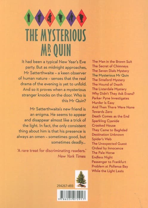 THE MISTERIOUS MR QUIN:آقای کوئین مرموز (زبان اصلی،انگلیسی)