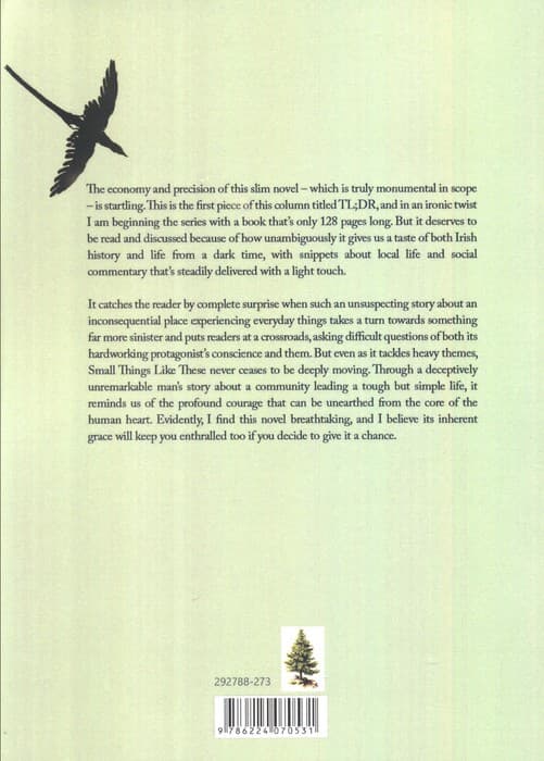 SMALL THINGS LIKE THESE:چیزهای کوچک این چنینی (زبان اصلی،انگلیسی)