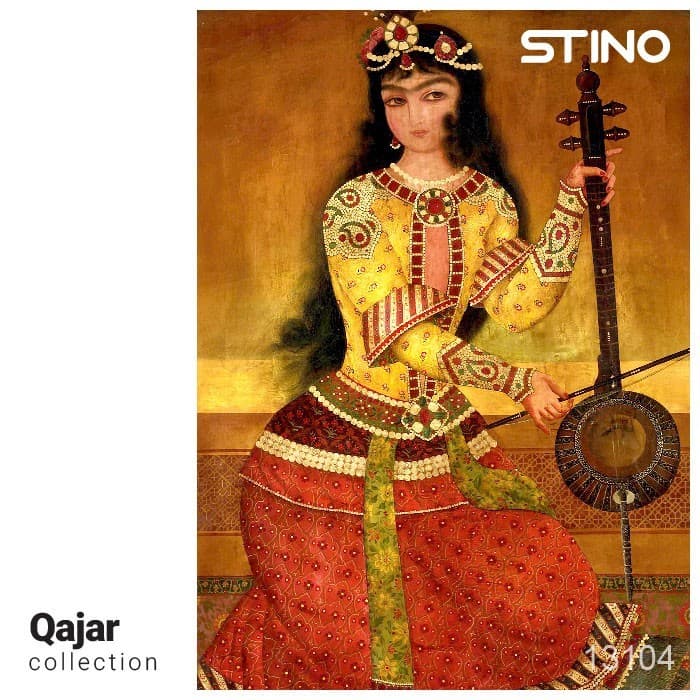 پازل شیشه ای استینو 260 تکه طرح قاجار (کد 31104)،(باجعبه)